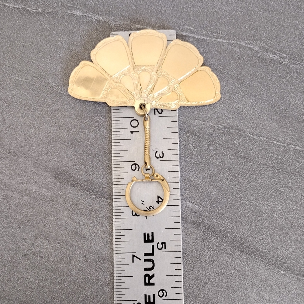Italy Fan Shape Key Chain - Picture 4 of 5
